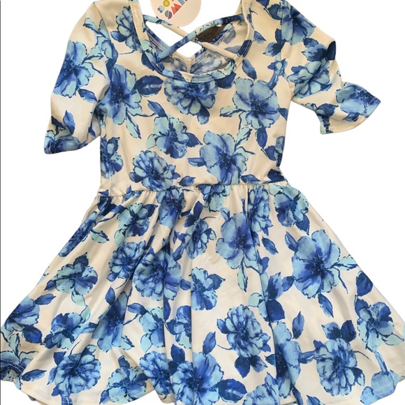 NWT ~ Dot Dot Smile Dress with cross cross back detail - Picture 2 of 3